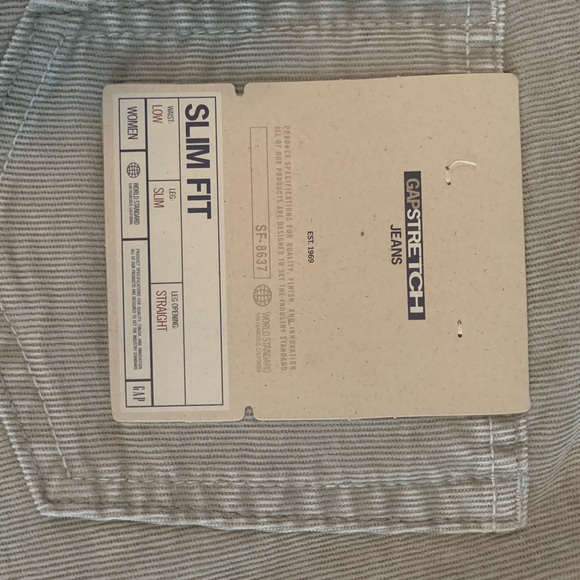 Gap Slim  Fit stretch jeans, size 8 Reg New - Picture 10 of 10